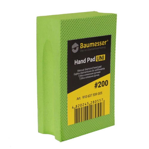 Губка алмазная ручная Baumesser Hand Pad Uni 200 (910637559005)