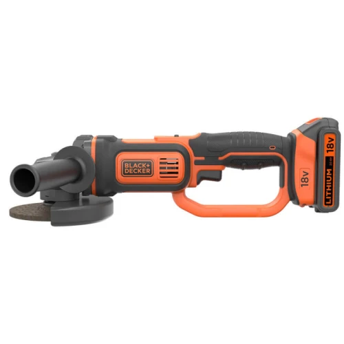 Шліфувальна машина кутова акумуляторна BLACK+DECKER BCG720M1 (BCG720M1)