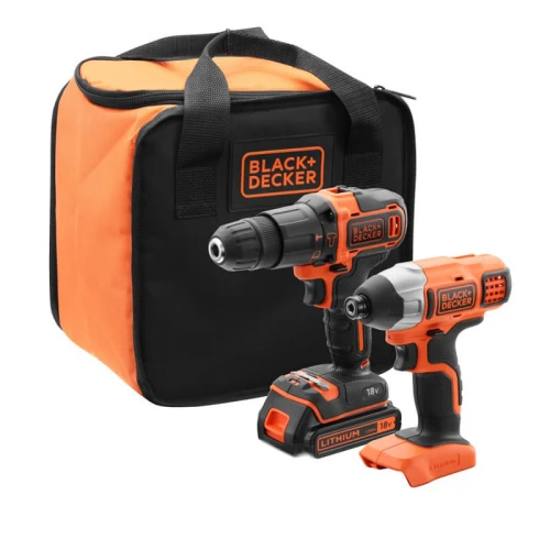 Набор из двух инструментов BLACK+DECKER BCK21S1S (BCK21S1S)