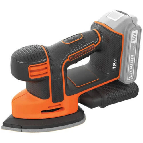 Шліфувальна машина вібраційна акумуляторна BLACK+DECKER BDCDS18N (без АКБ і ЗП) (BDCDS18N)