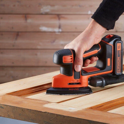 Шліфувальна машина вібраційна акумуляторна BLACK+DECKER BDCDS18N (без АКБ і ЗП) (BDCDS18N)