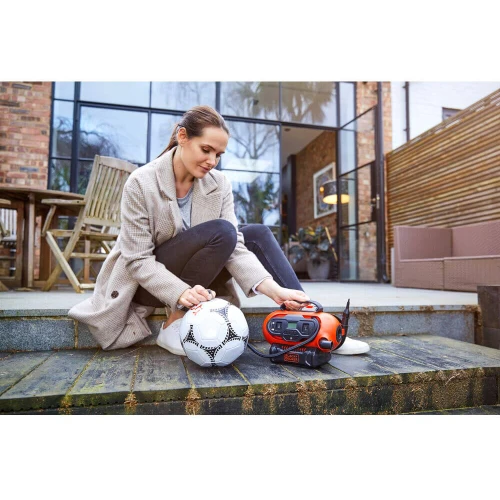 Компрессор автомобильный аккумуляторный BLACK+DECKER BDCINF18N (BDCINF18N)