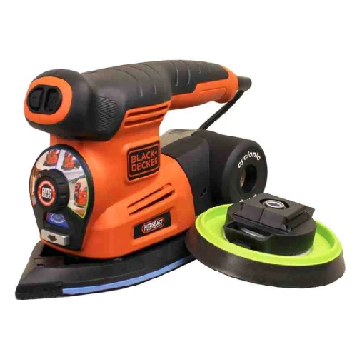 Шліфувальна машина ексцентрикова мережева Black+Decker KA280K (KA280K)