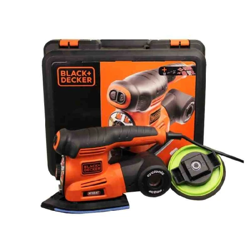 Шліфувальна машина ексцентрикова мережева Black+Decker KA280K (KA280K)
