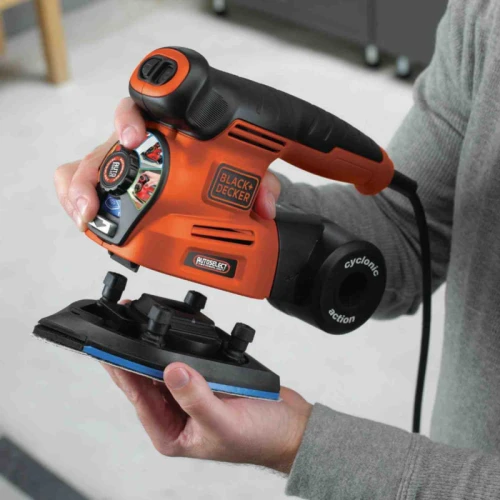 Шліфувальна машина ексцентрикова мережева Black+Decker KA280K (KA280K)