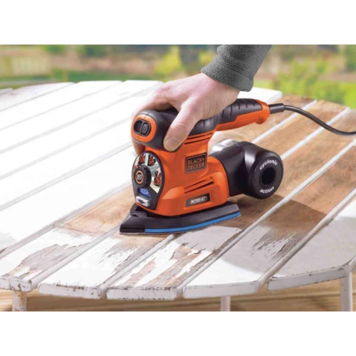 Шліфувальна машина ексцентрикова мережева Black+Decker KA280K (KA280K)