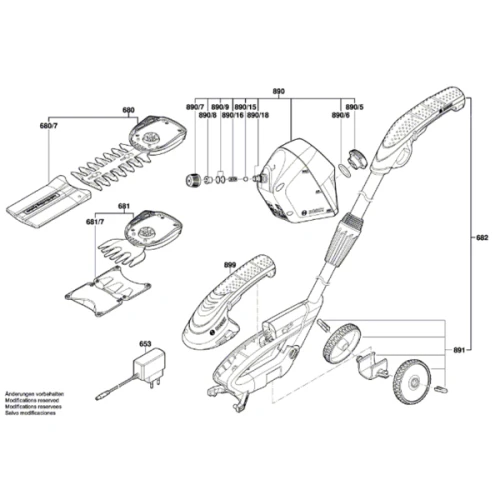 Аккумуляторный кусторез-ножницы Bosch ISIO 3 (0600833108)