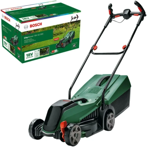 Акумуляторна газонокосарка Bosch CityMower 18V-32-300 (без АКБ і ЗП) (06008B9A08)