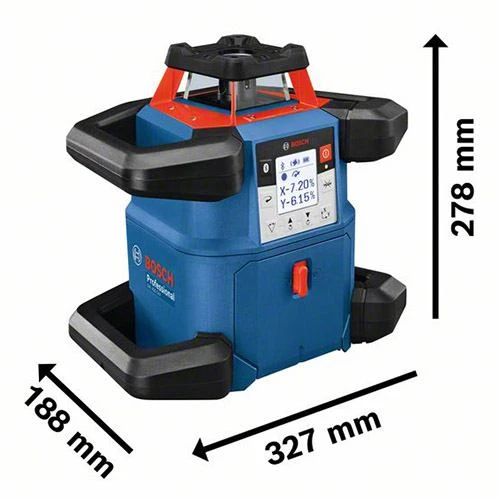 Лазерний ротаційний нівелір Bosch Professional GRL 600 CHV (0601061F00)