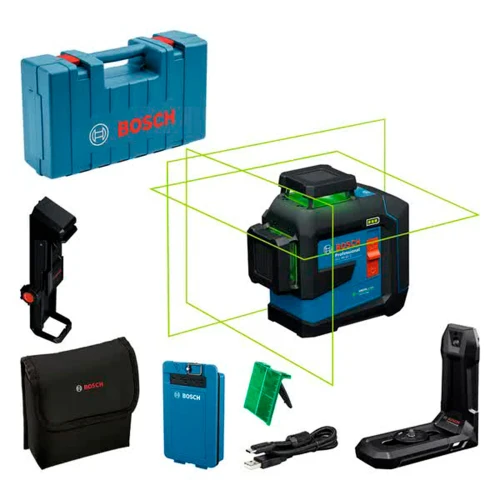 Лазерний лінійний акумуляторний нівелір Bosch Professional GLL 80-33 G (0601065501) 