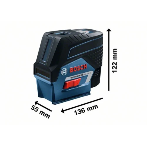 Лазерний нівелір Bosch GCL 2-50 C (0601066G03)