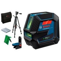 Лазерный нивелир Bosch Professional GCL 2-20 G с штативом и держателем (0601066M01)