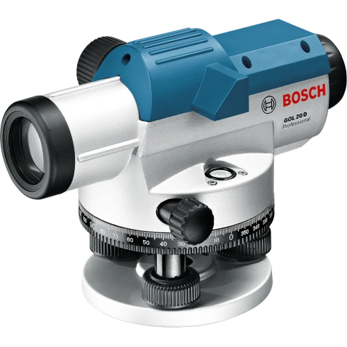 Оптичний нівелір Bosch GOL 20 D зі штативом та рейкою (0601068402)