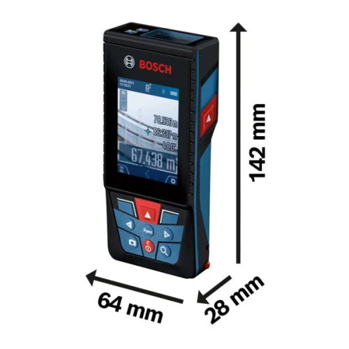 Лазерний далекомір Bosch Professional GLM 150-27 C з чохлом (0601072Z00)