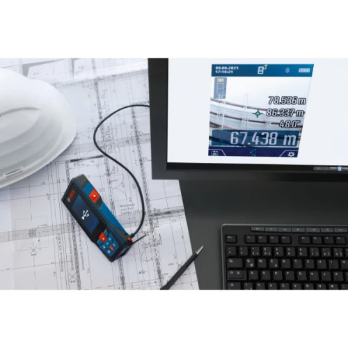 Лазерний далекомір Bosch Professional GLM 150-27 C з чохлом (0601072Z00)