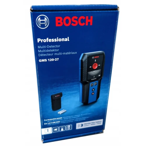 Детектор Bosch Professional GMS 120-27 с чехлом (0601081700)