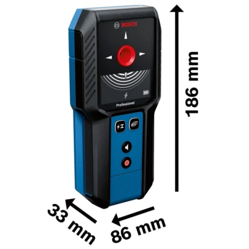 Детектор Bosch Professional GMS 120-27 с чехлом (0601081700)