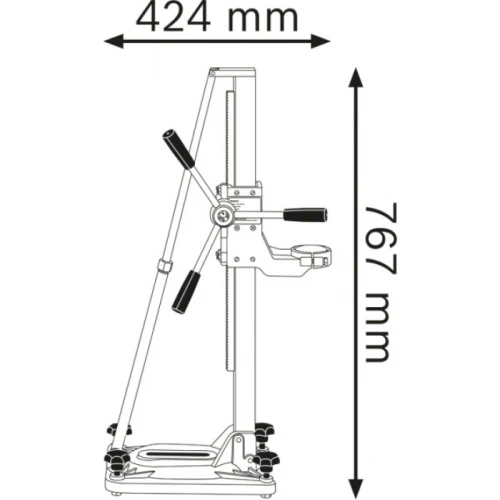 Стойка для дрели Bosch GCR 180 (0601190100)