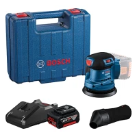Эксцентриковая шлифмашина аккумуляторная Bosch Professional GEX 185-LI (АКБ и ЗУ) (06013A5021)