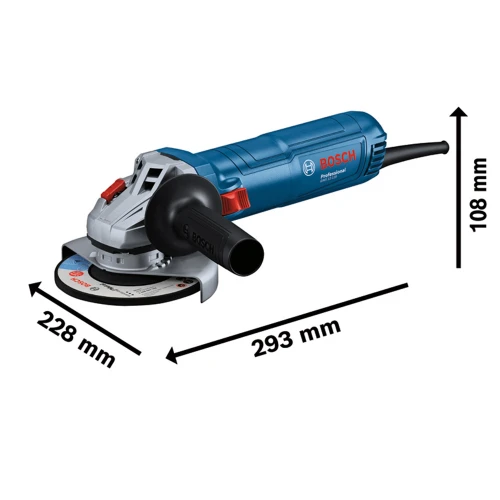 Угловая шлифовальная машина Bosch Professional GWS 12-125 (06013A6101)