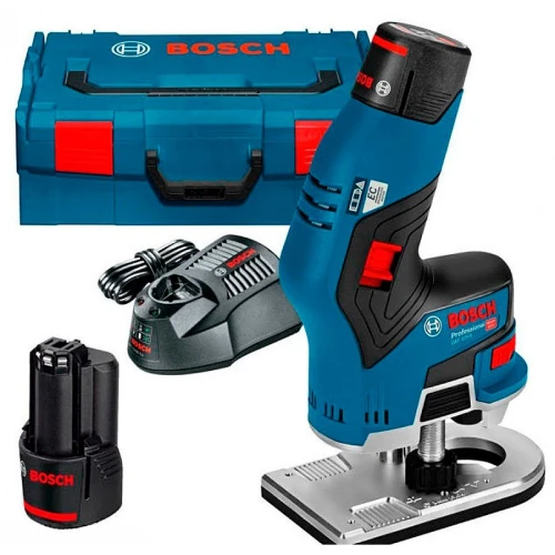Акумуляторний фрезер для обробки крайок Bosch Professional GKF 12V-8 (АКБ і ЗП) (06016B0000)