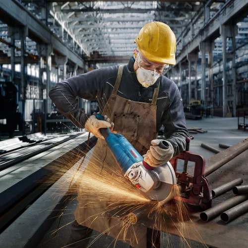 Кутова шліфувальна машина Bosch Professional HEAVY DUTY GWS 27-230 J (06018C5320)