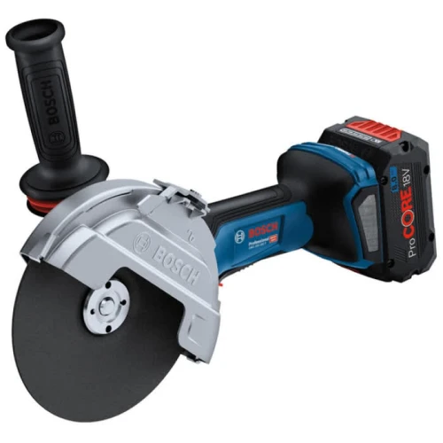 Акумуляторна кутова шліфувальна машина Bosch GWS 18V-180 P (без АКБ і ЗП) (06019H6L01)