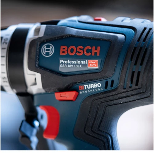 Акумуляторний дриль-шурупокрут Bosch GSR 18V-150 C (АКБ + ЗП) (06019J5005)