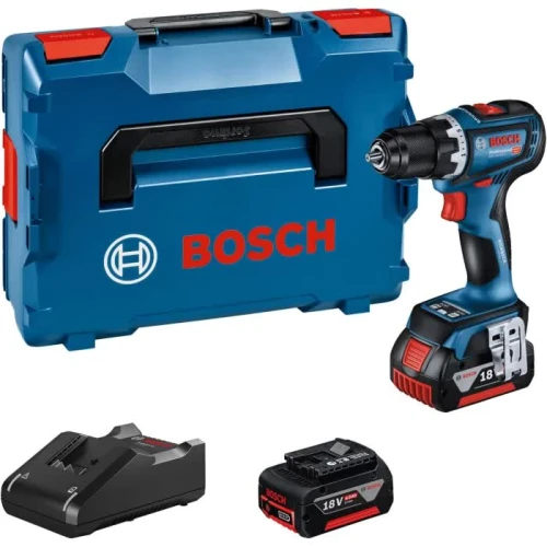 Акумуляторний дриль-шурупокрут Bosch Professional GSR 18V-90 C (АКБ + ЗП) (06019K6006)