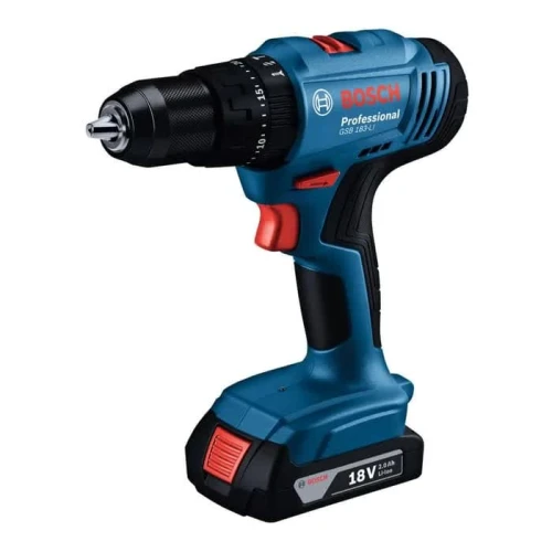 Акумуляторний ударний шурупокрут Bosch Professional GSB 183-LI + ЗП (06019K9101)