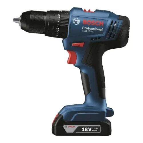 Акумуляторний ударний шурупокрут Bosch Professional GSB 183-LI + ЗП (06019K9101)