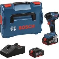 Аккумуляторный ударный гайковерт Bosch Professional GDR 18V-220 C L-BOXX 136 (АКБ и ЗУ) (06019L6003) 
