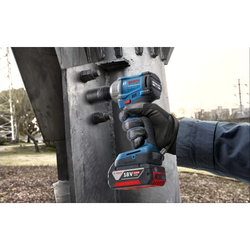 Акумуляторний ударний гайковерт Bosch GDS 18V-350 (без АКБ і ЗП) (06019M5020)