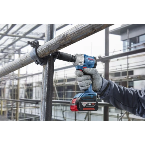 Акумуляторний ударний гайковерт Bosch GDS 18V-350 (без АКБ і ЗП) (06019M5020)