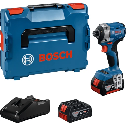 Акумуляторний ударний гайковерт Bosch Professional GDR 18V-215 у кейсі (АКБ і ЗП) (06019N2022)