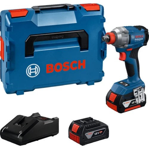 Акумуляторний ударний гайковерт Bosch Professional GDX 18V-285 у кейсі (АКБ і ЗП) (06019N2102)
