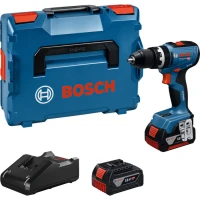 Аккумуляторная ударная дрель-шуруповерт Bosch GSB 18V-65 Professional L-BOXX (АКБ и ЗУ) (06019N3303)