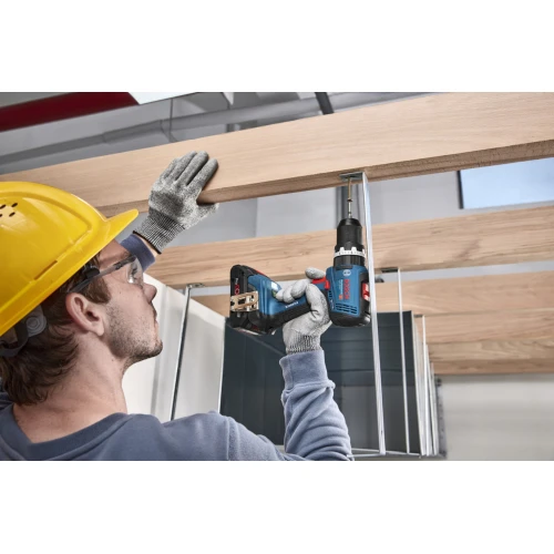 Аккумуляторная ударная дрель-шуруповерт Bosch GSB 18V-65 Professional L-BOXX (АКБ и ЗУ) (06019N3303)