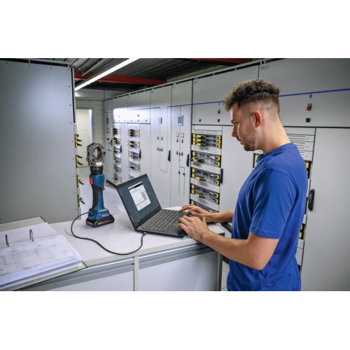 Аккумуляторная гидравлическая обжимка кабеля Bosch GPH 18V-60 Professional в кейсе (без АКБ и ЗУ) (06019P0100)