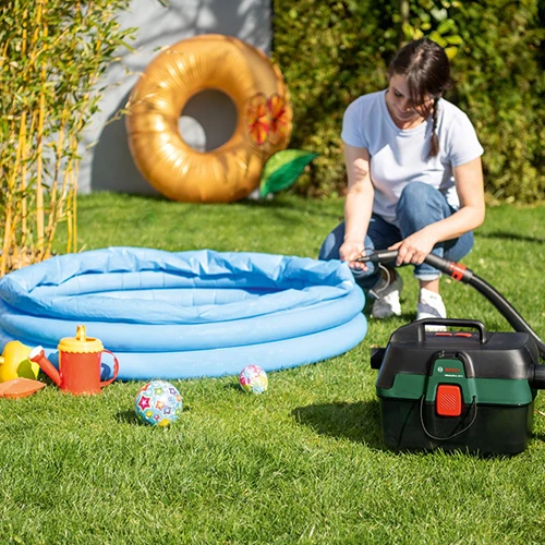 Пылесос аккумуляторный для влажной и сухой уборки Bosch AdvancedVac 18V-8 (без АКБ и ЗУ) (06033E1000)