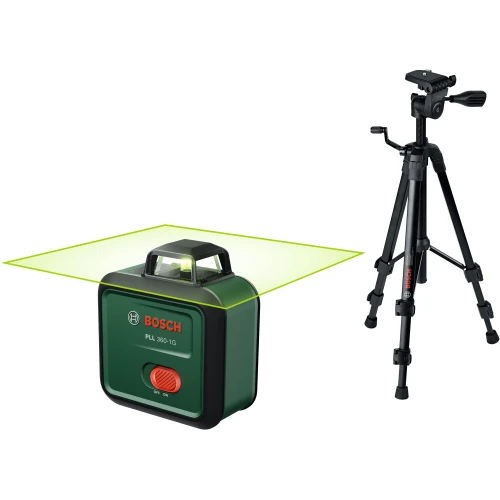 Лінійний лазер зі штативом та чохлом Bosch PLL 360-1G Set (0603663M01) 