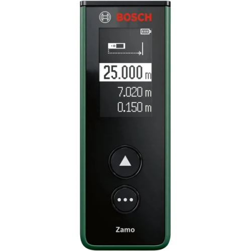 Лазерний далекомір Bosch Zamo IV Set з набором адаптерів у кейсі (0603672901)