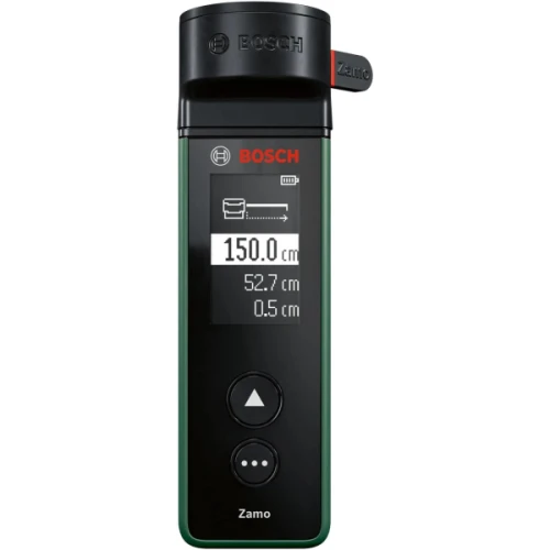 Лазерний далекомір Bosch Zamo IV Set з набором адаптерів у кейсі (0603672901)