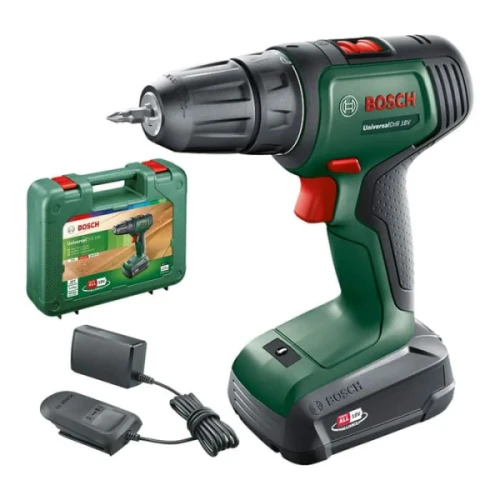 Акумуляторний дриль-шурупокрут Bosch UniversalDrill 18V (АКБ і ЗП) (06039D4001)