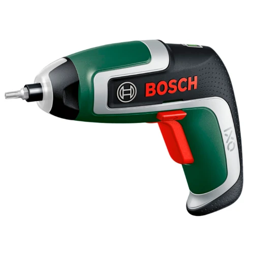 Аккумуляторная отвертка с гибким удлинителем и набором бит Bosch IXO 7 Flexi Set (06039E000A)
