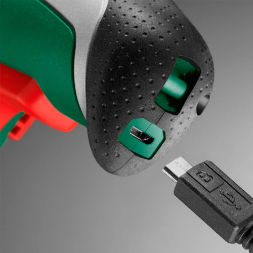 Аккумуляторная отвертка с гибким удлинителем и набором бит Bosch IXO 7 Flexi Set (06039E000A)