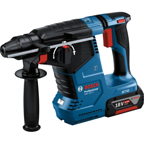 Аккумуляторный перфоратор Bosch GBH 187-LI Professional + 1 АКБ и ЗУ + Кейс (0611923022) 