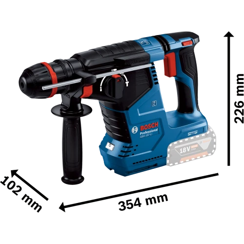 Аккумуляторный перфоратор Bosch GBH 187-LI Professional ONEChuck (0611923120) 