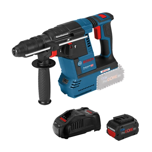 Набор Bosch аккумуляторный перфоратор GBH 18V-26 + 1 x аккумуляторная батарея (0615990M3N) 