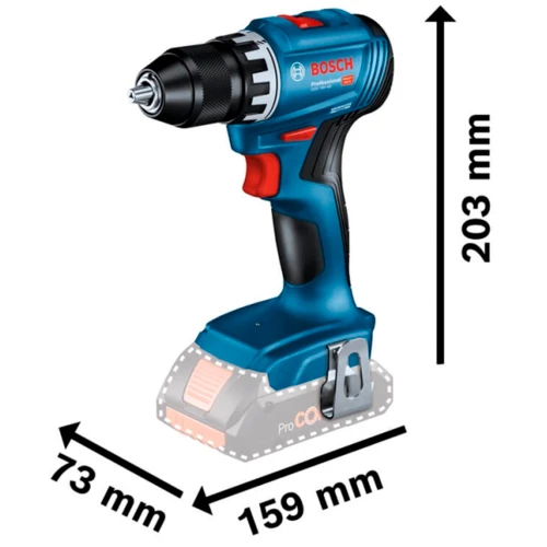 Набір акумуляторних інструментів Bosch Professional 18 В GSR 18V-45 / GBH 18V-22 / GWS 18V-8 (АКБ і ЗП) (0615A5007L)